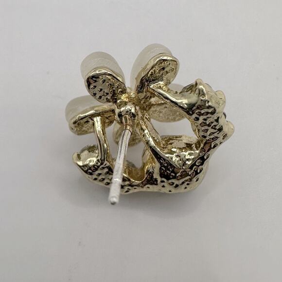 925 Marked Flower Earrings Stud posts Costume Jewelry Preppy Flowers - Picture 9 of 13